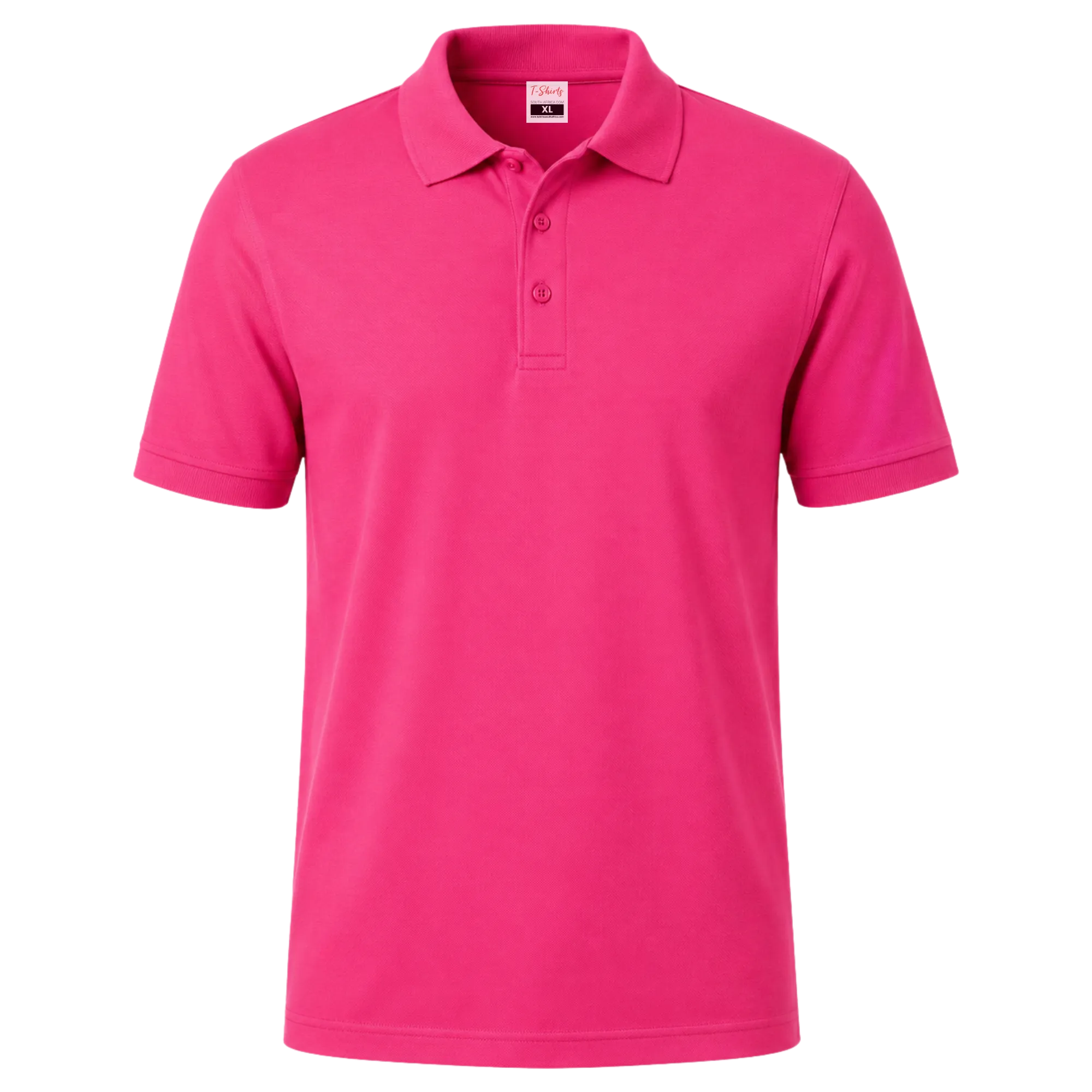 Cerise Pink Polycotton Golfer